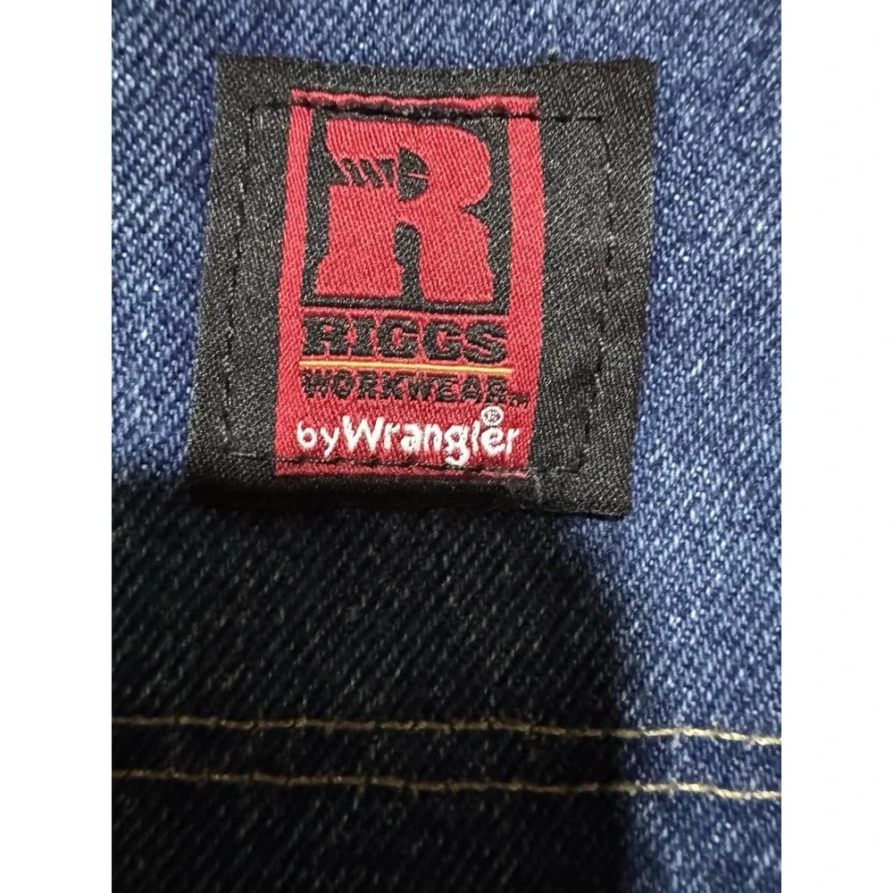 Wrangler Riggs Workwear Blue Jeans Men's Size 33x32 Dura Shield Denim